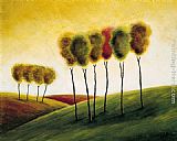 Mike Klung Canvas Paintings - A New Morning II